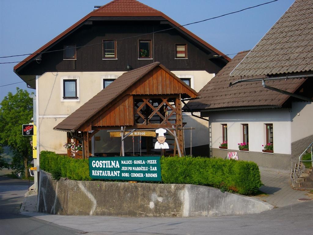 Gostilna Pension Blegos Poljane nad Škofjo Loko Eksteriør bilde