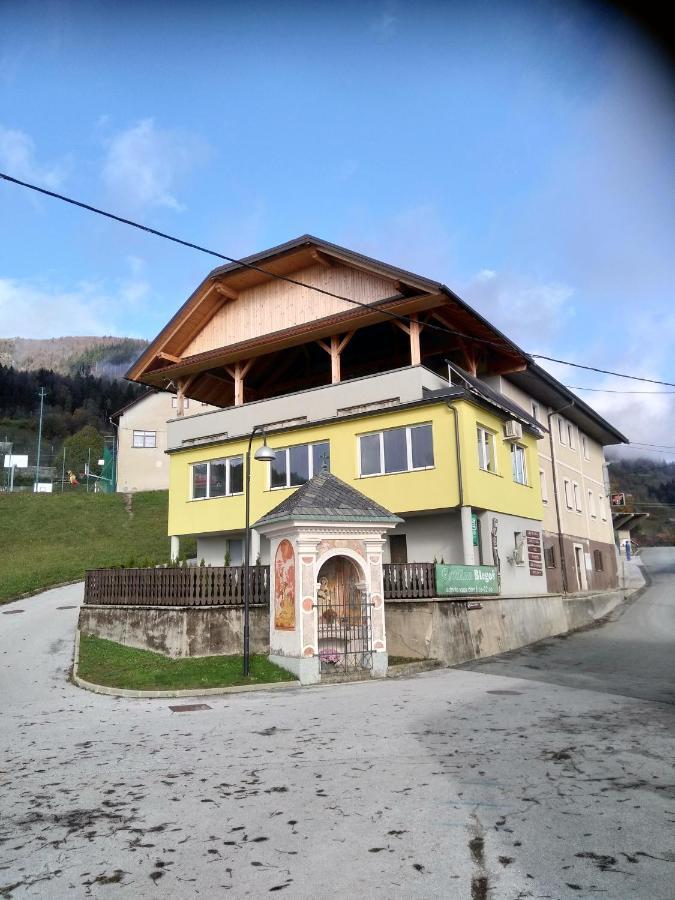 Gostilna Pension Blegos Poljane nad Škofjo Loko Eksteriør bilde